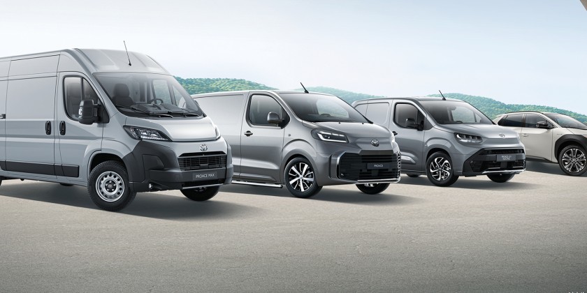 Toyota Proace Modelle und Toyota bZ4X