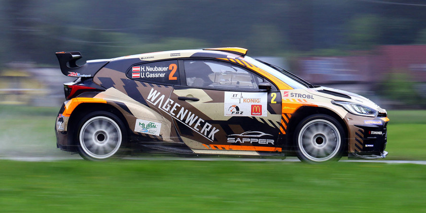 Hermann Neubauer in GR Yaris Rallye 2