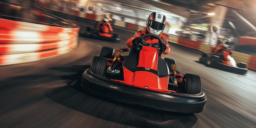 GoKart Rennen
