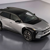 Toyota bZ4X Draufsicht