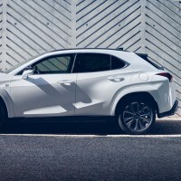 Lexus UX250h MY 23 Seitenansicht