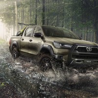 Toyota Hilux in Action Front