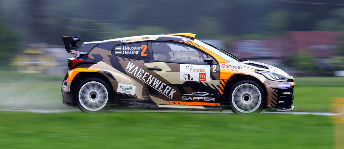 Hermann Neubauer in GR Yaris Rallye 2