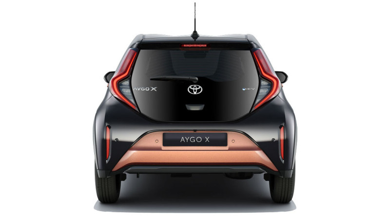Toyota Aygo X Heckansicht