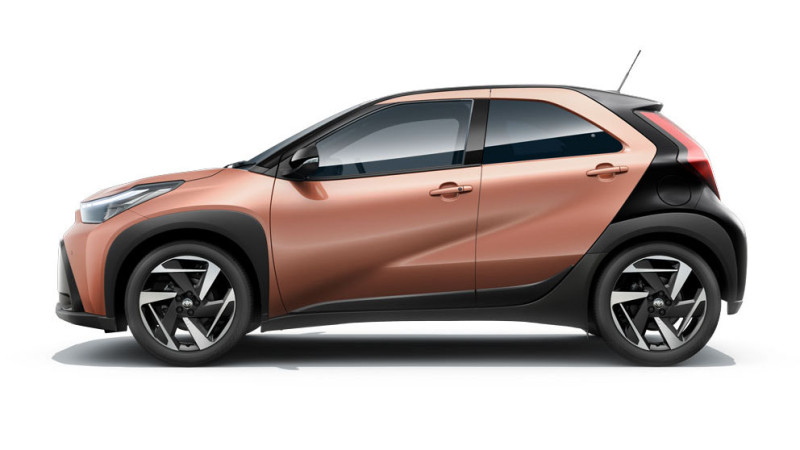 Toyota Aygo X Seitenansicht