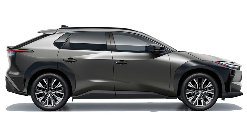 Toyota bZ4X Seitenansicht