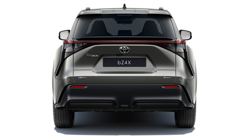 Toyota bZ4X Heckansicht
