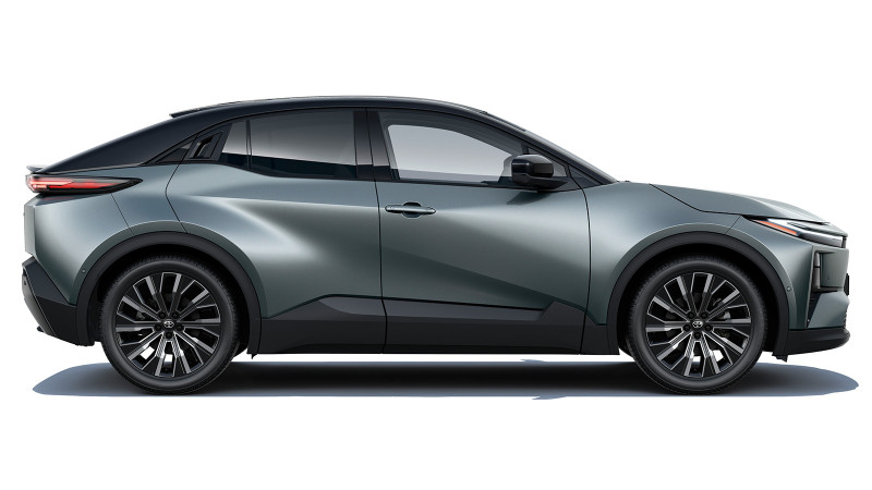 Toyota C-HR+ Seitenansicht