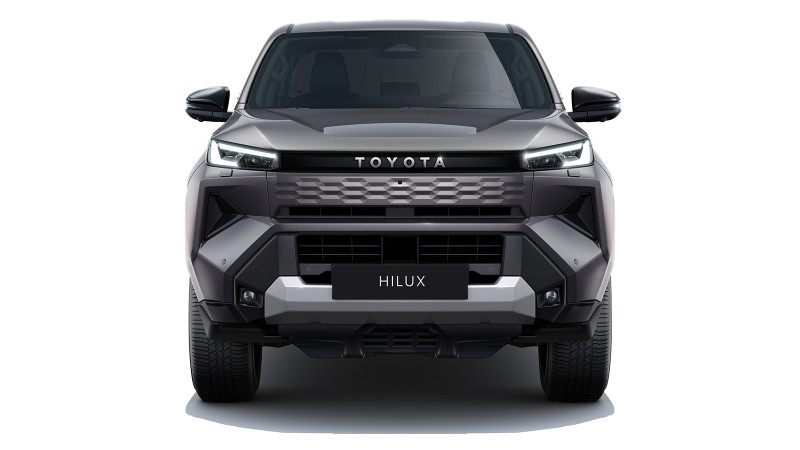 Toyota Hilux Frontansicht 