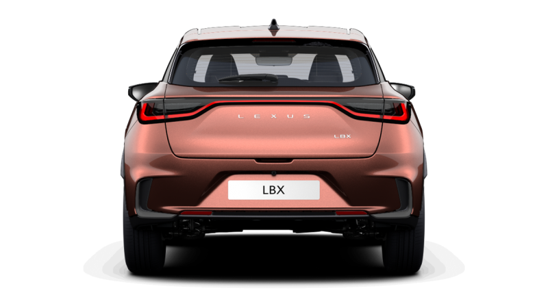 Lexus LBX Heck