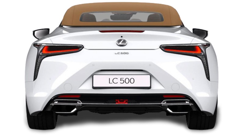 Lexus LC 500 Carbiolet Heckansicht