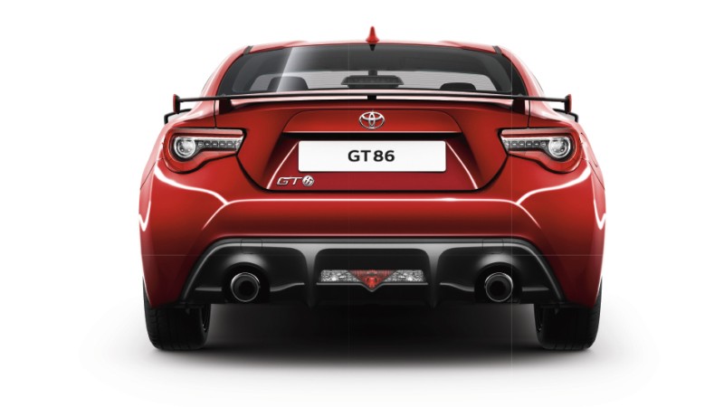 Toyota GT86 Heckansicht