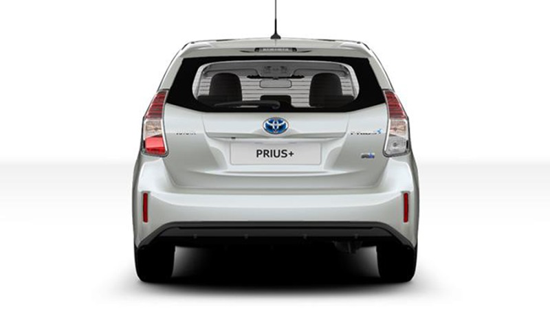 Toyota Prius Plus Heckansicht