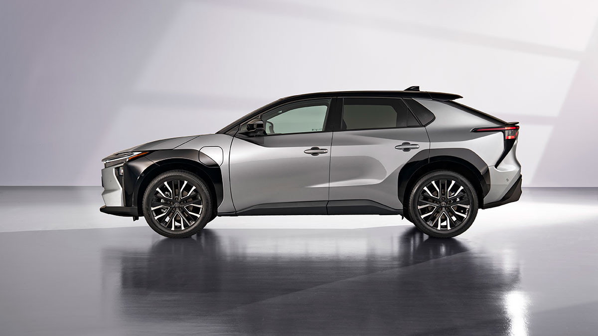 Toyota bZ4X Seitenansicht