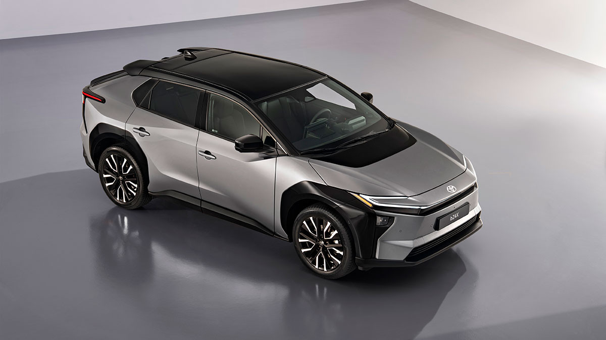 Toyota bZ4X Draufsicht