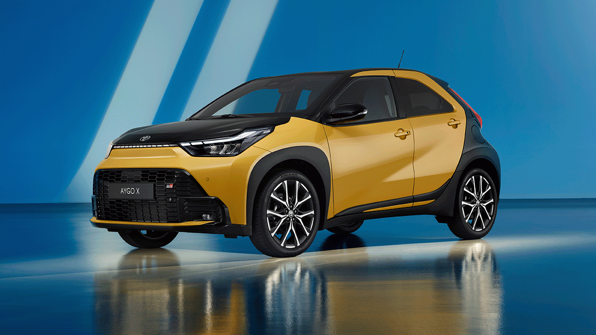 Toyota Aygo X GR SPORT Frontansicht