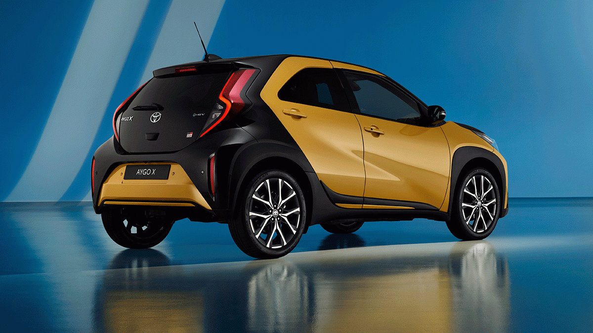 Toyota Aygo X Heckansicht