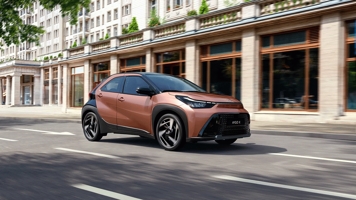 Toyota Aygo X dynamisch