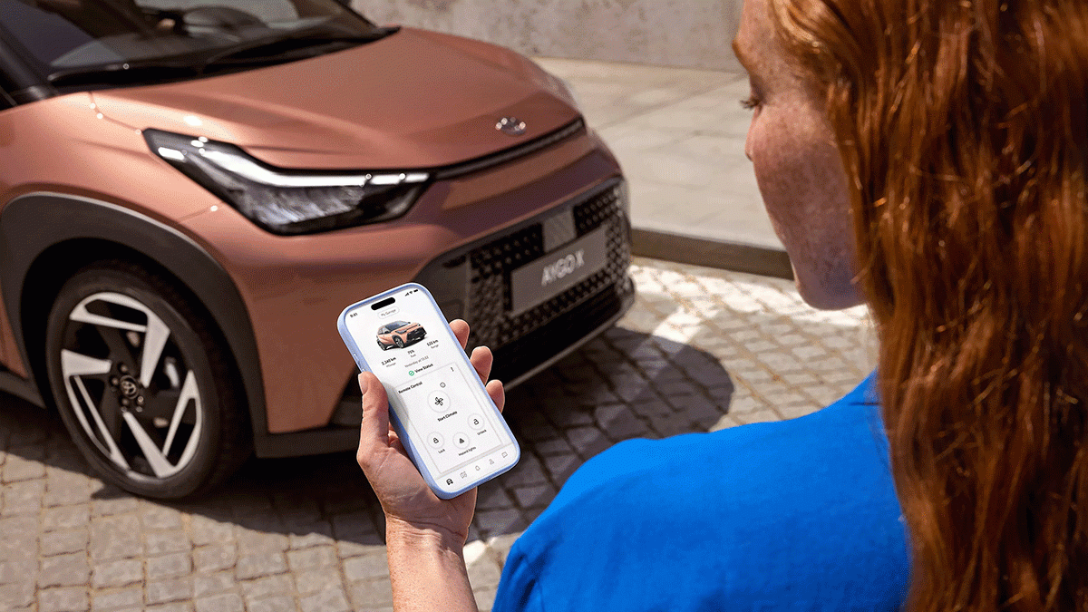 Toyota Aygo X Konektivität