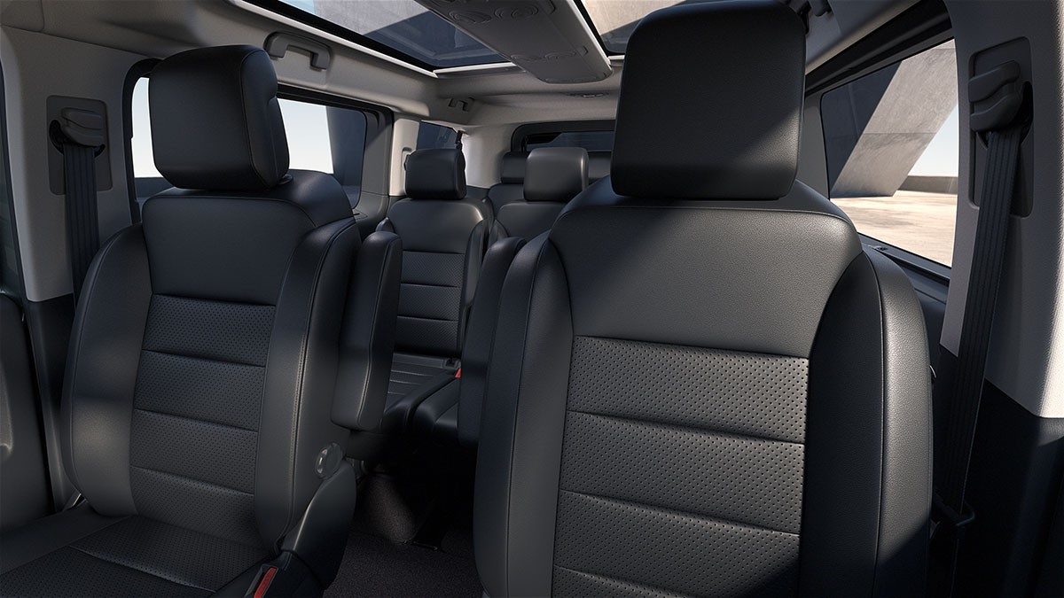 Toyota Proace Verso Sitzreihen