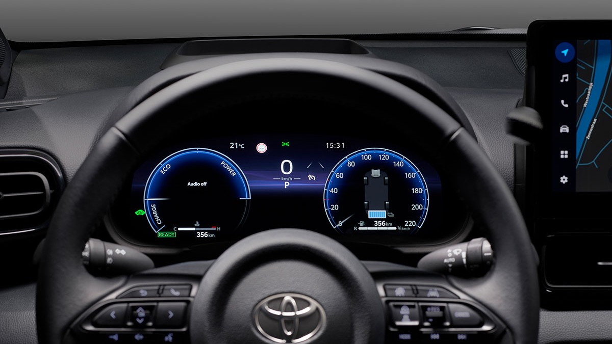 Toyota Yaris innen