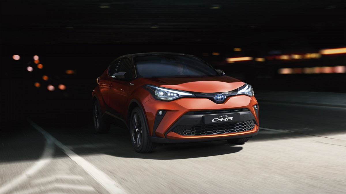 Toyota C-HR 2020 - Frontansicht - Tunnel