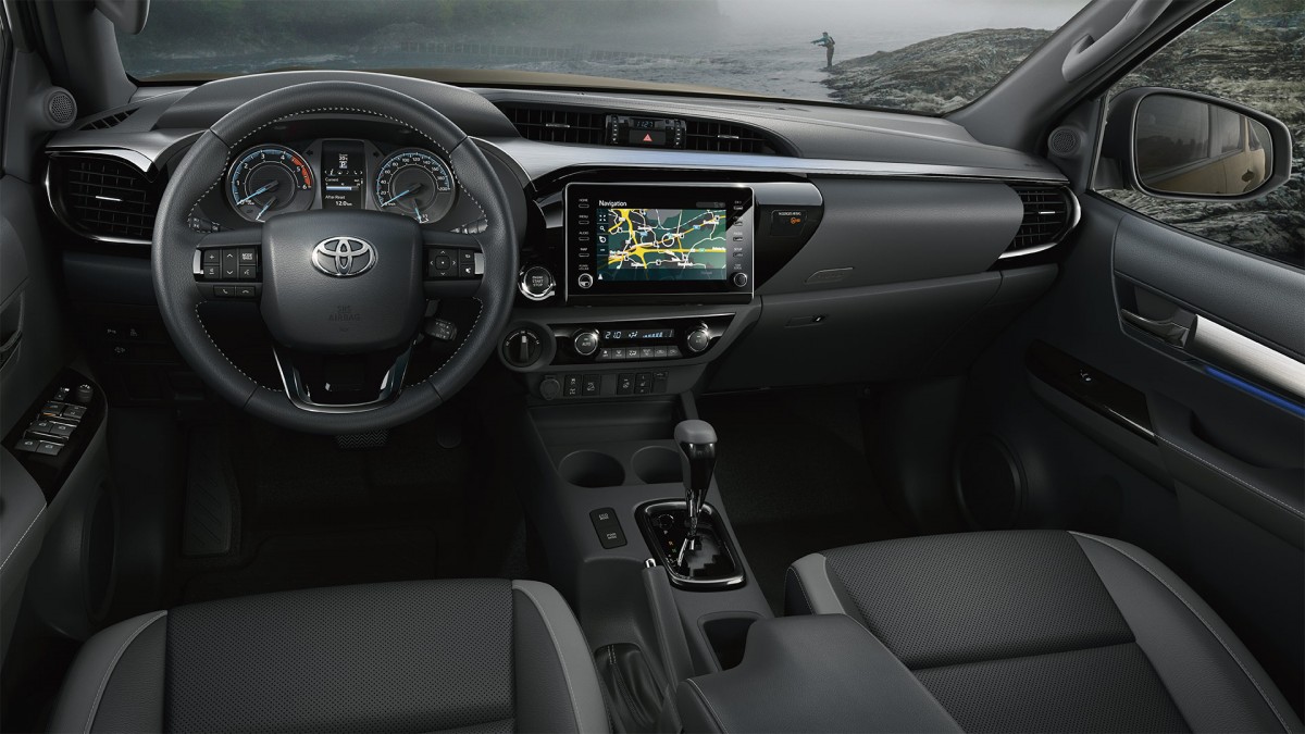 Toyota Hilux Fahrerbereichansicht