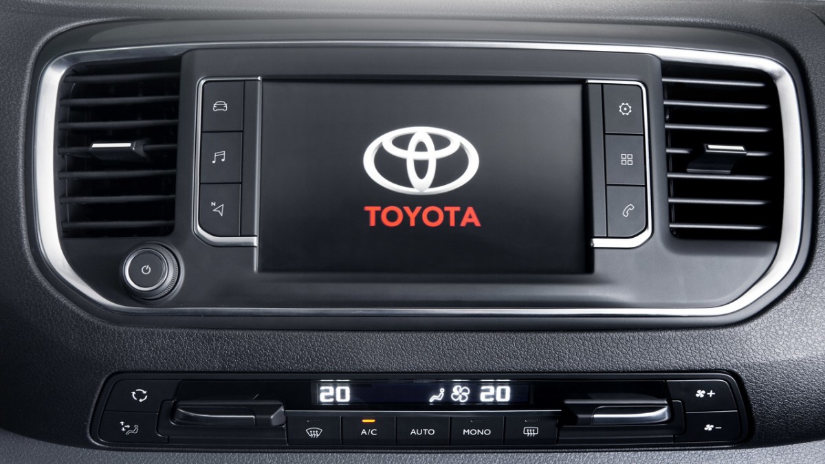 Toyota Proace Kastenwagen Display