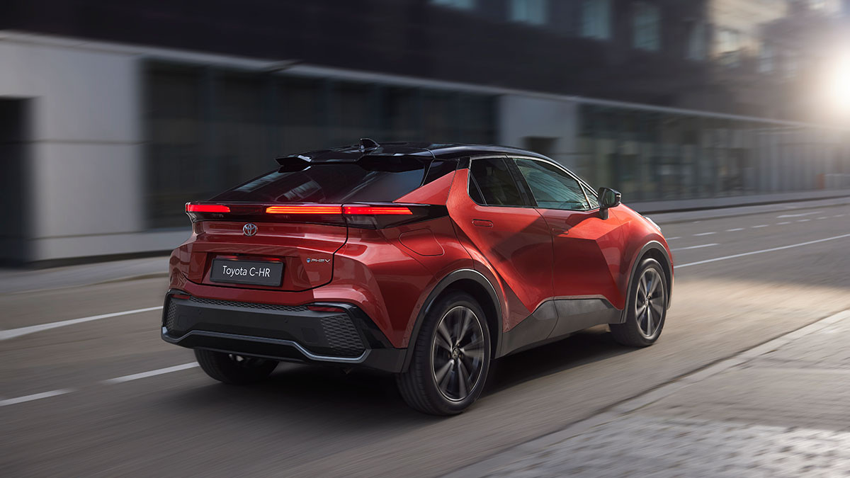 Toyota C-HR Heckansicht