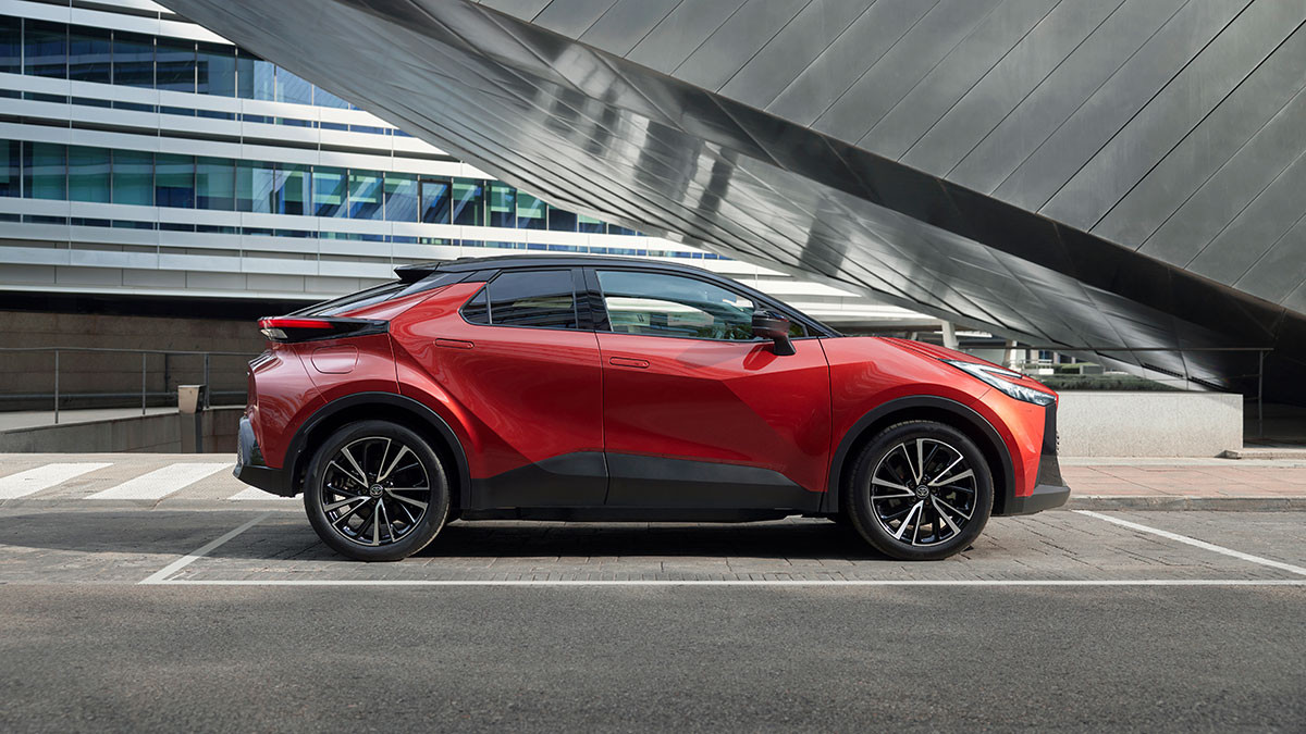 Toyota C-HR Seitenansicht