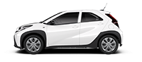 Toyota Aygo X Seitenansicht