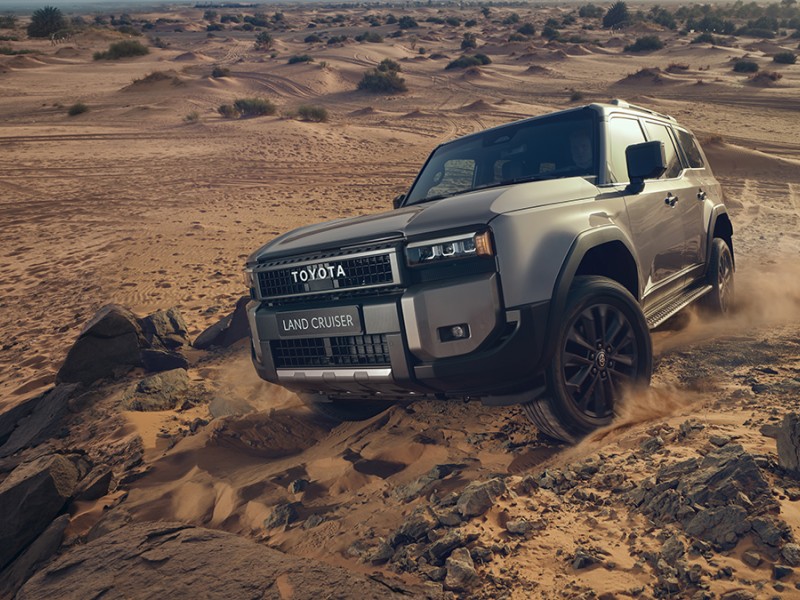 Toyota Land Cruiser im Gelände