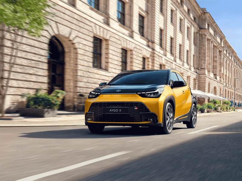 Toyota Aygo X dynamisch